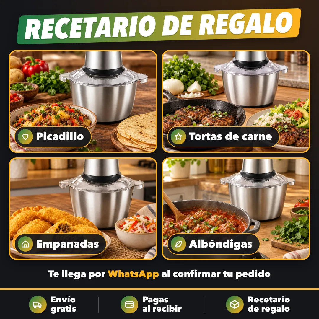 Recetas del recetario de regalo