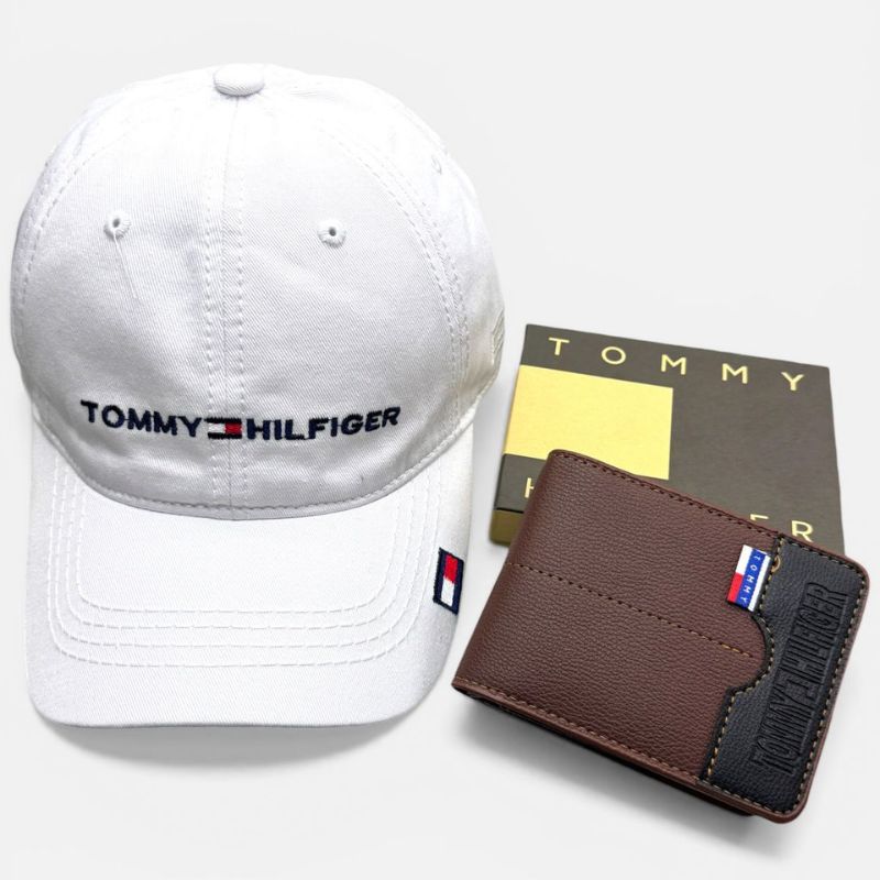 COMBO PERFECTO PARA HOMBRES | Gorra + Billetera Tommy Hilfiger