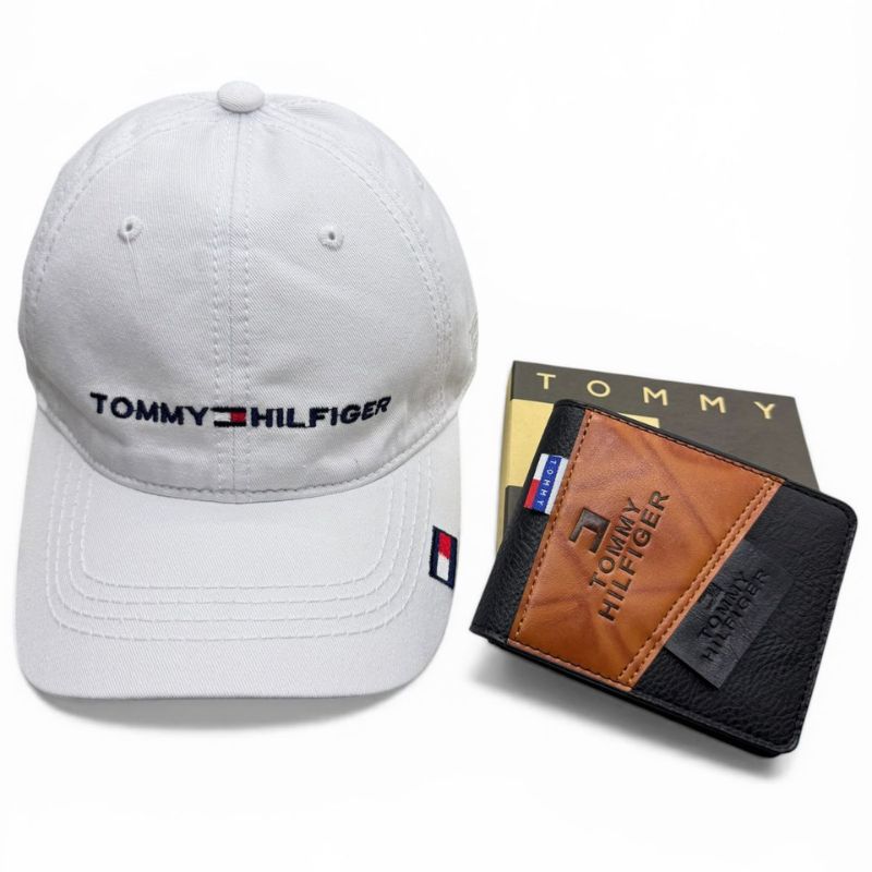 COMBO PERFECTO PARA HOMBRES | Gorra + Billetera Tommy Hilfiger