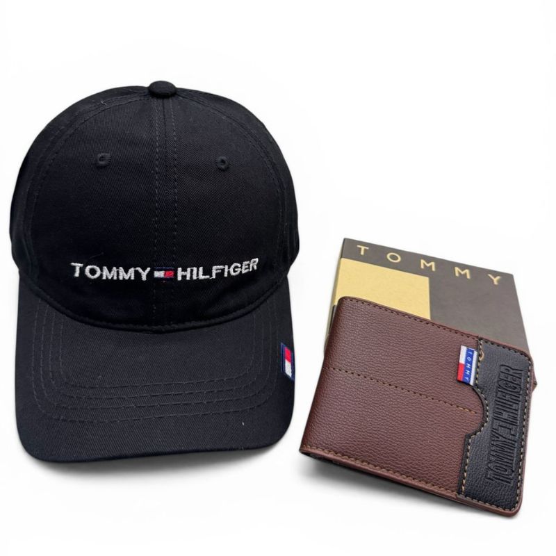 COMBO PERFECTO PARA HOMBRES | Gorra + Billetera Tommy Hilfiger