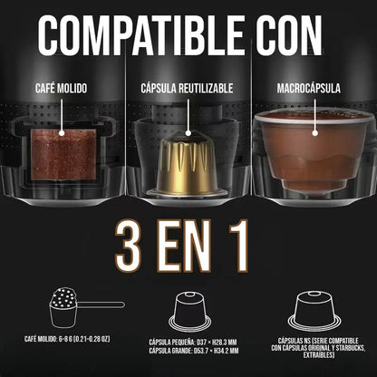 Cafetera Eléctrica Portátil☕ — Espresso al instante donde quieras