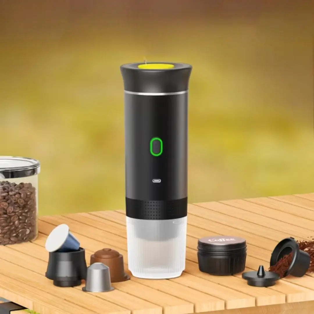 Cafetera Eléctrica Portátil☕ — Espresso al instante donde quieras