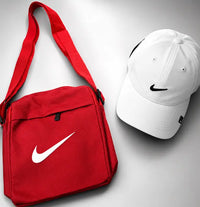 Nike Mano libre Roja + Gorra Blanca