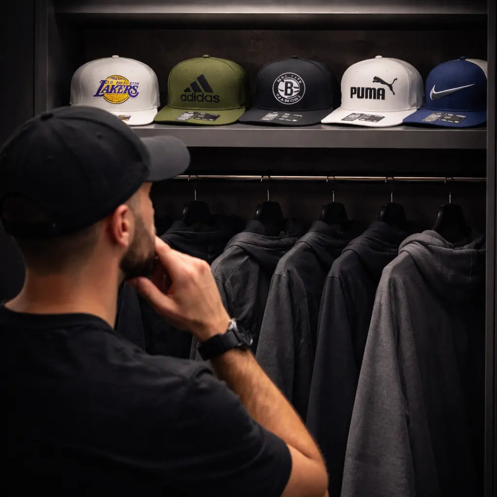GORRA PLANA GOLDEN STATE GRIS OSCURO