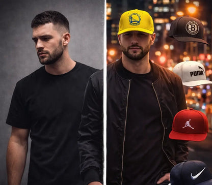 GORRA PLANA JORDAN NEGRA