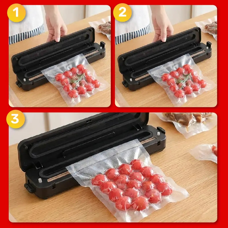 MAQUINA SELLADORA | 🥩🥦 Conserva alimentos y protege tus objetos por mucho más tiempo