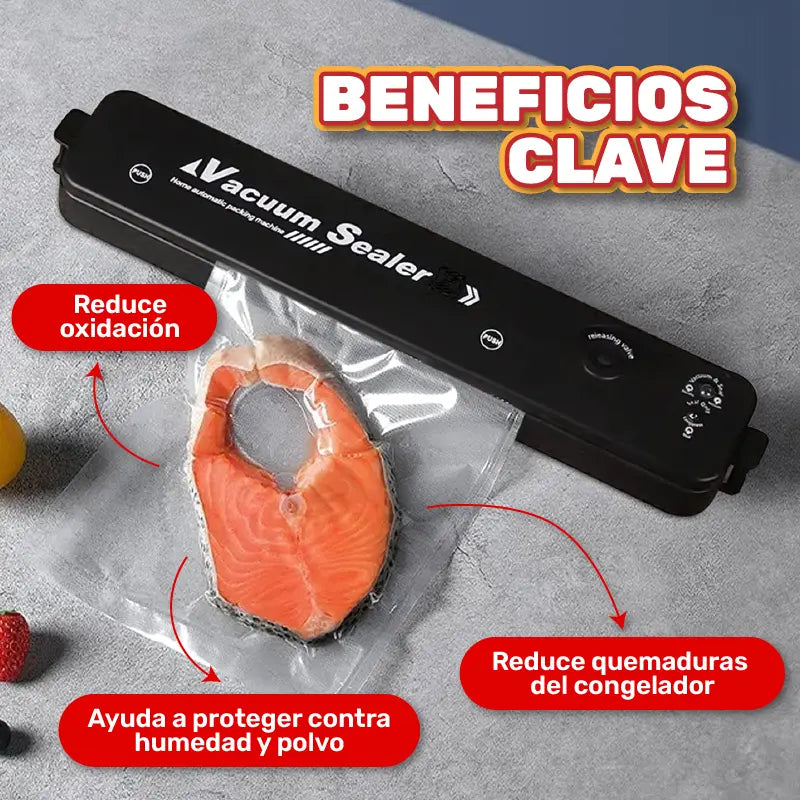 MAQUINA SELLADORA | 🥩🥦 Conserva alimentos y protege tus objetos por mucho más tiempo