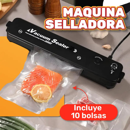 MAQUINA SELLADORA | 🥩🥦 Conserva alimentos y protege tus objetos por mucho más tiempo