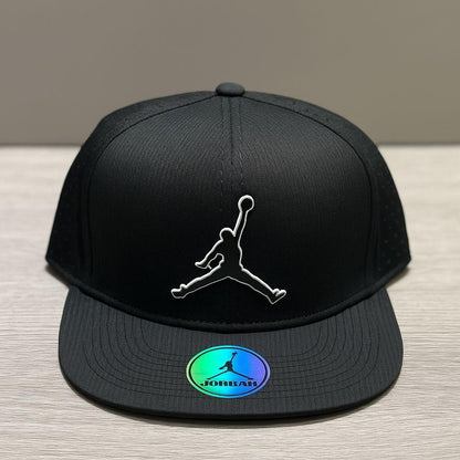 GORRA PLANA JORDAN NEGRA