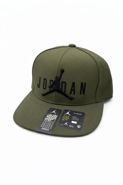 GORRA PLANA JORDAN VERDE MILITAR