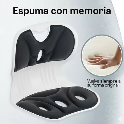 Asiento Ergonómico con Soporte Lumbar😮‍💨