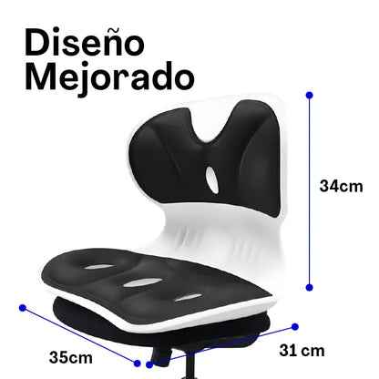 Asiento Ergonómico con Soporte Lumbar😮‍💨
