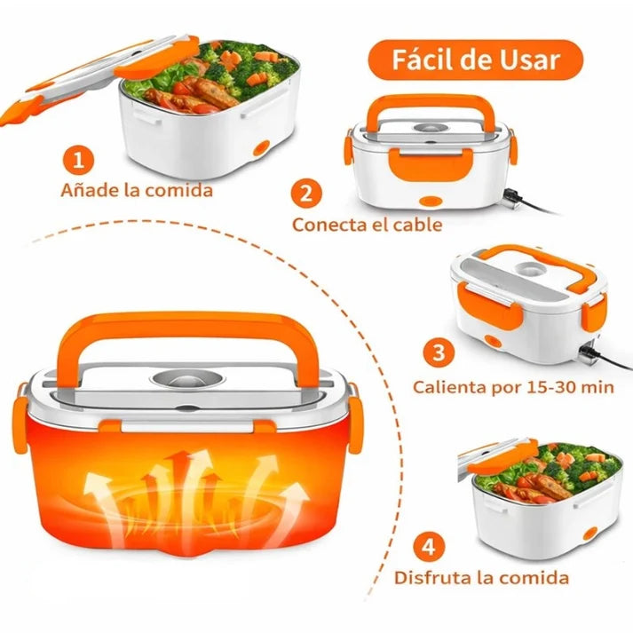 Lonchera Vianda Eléctrica 110v | Tu almuerzo caliente, Sin filas y Sin microondas