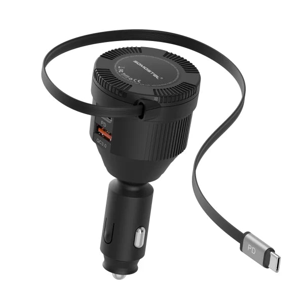 CARGADOR MULTIPLE PARA CARRO SMS-A23 40W