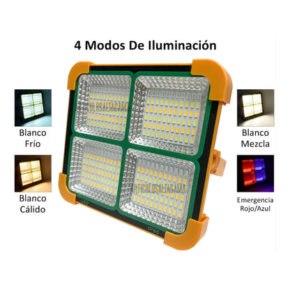 SolarLux Pro – Lámpara Solar Portátil con Power Bank