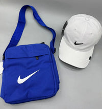 Nike Mano libre Azul + Gorra Blanca