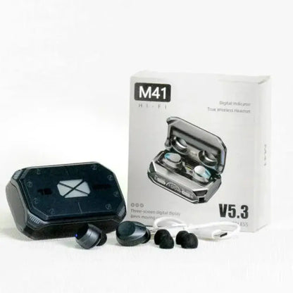 Audífonos M41: Reduce las Distracciones y Disfruta Sonido HiFi Hasta 120 Horas