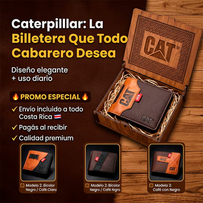 BILLETERA CATERPILLAR | El Regalo Perfecto Para Caballero💎