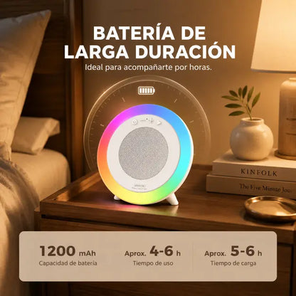 Parlante Inalámbrico con Luz RGB | Transforma cualquier espacio en segundos