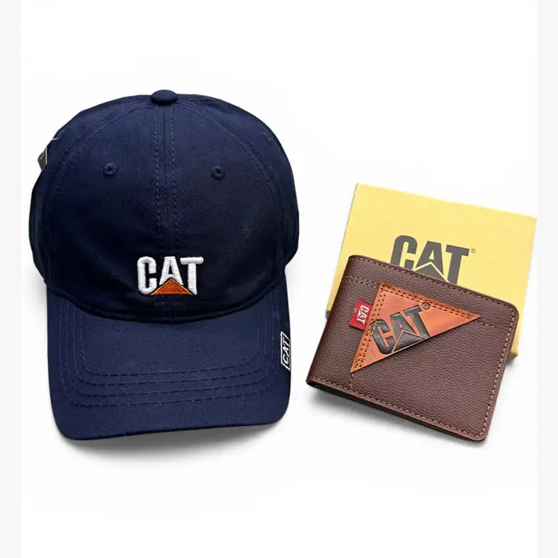COMBO CAT Premium | Gorra + Billetera para Hombre