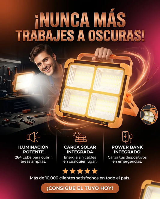 Lampara Solar Portátil | PowerPRO