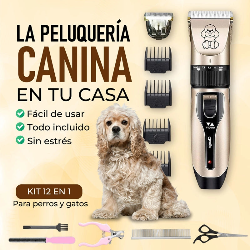 Kit Grooming 12 en 1: Todo lo que tu mascota necesita 🐶😺
