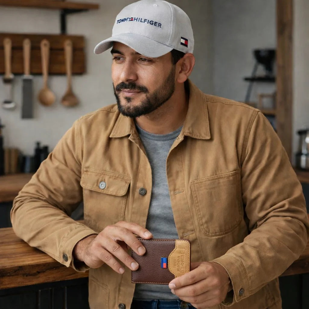 COMBO PERFECTO PARA HOMBRES | Gorra + Billetera Tommy Hilfiger