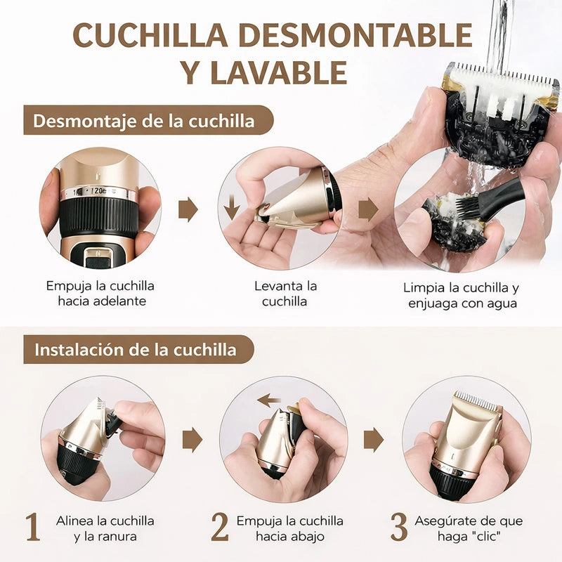 Kit Grooming 12 en 1: Todo lo que tu mascota necesita 🐶😺
