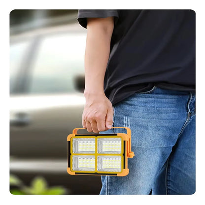 SolarLux Pro – Lámpara Solar Portátil con Power Bank