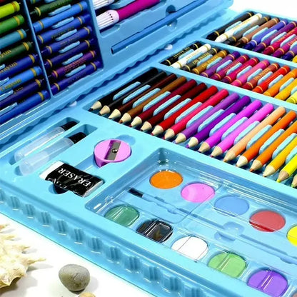 Set de Arte 168 Piezas — Ideal para aprender, crear y entretenerse 🎨