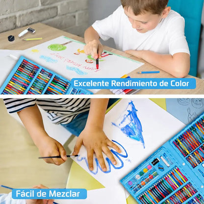 Set de Arte 168 Piezas — Ideal para aprender, crear y entretenerse 🎨