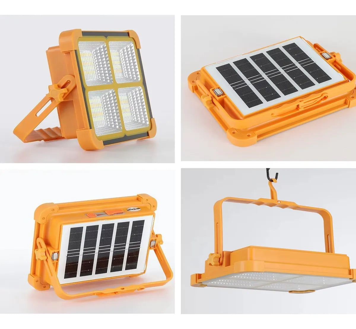 SolarLux Pro – Lámpara Solar Portátil con Power Bank