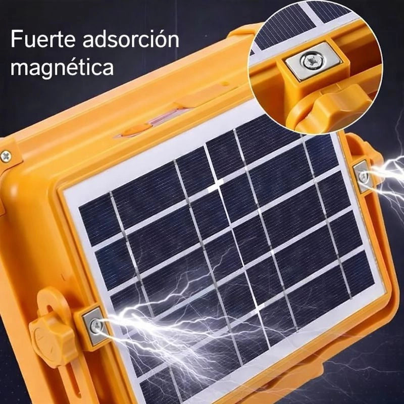SolarLux Pro – Lámpara Solar Portátil con Power Bank