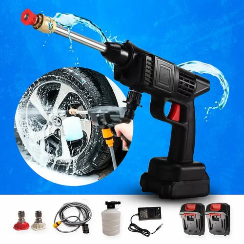 HIDROLAVADORA PORTÁTIL CON 2 BATERÍAS 💦