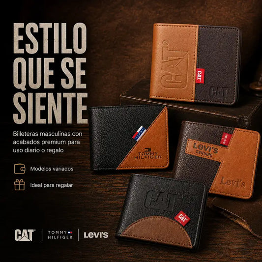 Carteras Premium para Hombre | Elegancia, estilo y orden